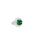 Main View - Click To Enlarge - LC COLLECTION JADE - Diamond jade 18k gold ring
