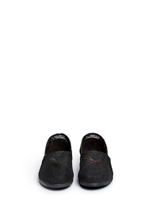 Front View - Click To Enlarge - 90294 - Classic lace slip-ons