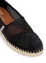 Detail View - Click To Enlarge - 90294 - Classic suede mesh espadrille slip-ons