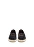 Front View - Click To Enlarge - 90294 - Classic suede mesh espadrille slip-ons