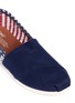 Detail View - Click To Enlarge - 90294 - Classic flag print canvas slip-ons