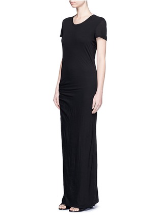 Front View - Click To Enlarge - JAMES PERSE - High gauge cotton T-shirt maxi dress