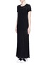 Front View - Click To Enlarge - JAMES PERSE - Web jersey maxi dress