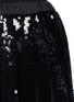 Detail View - Click To Enlarge - TIBI - 'Éclair' sequin pleat midi skirt
