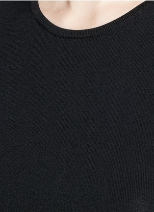 Detail View - Click To Enlarge - TIBI - 'Kate Mini Sweater Baby' knit T-shirt
