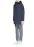 Front View - Click To Enlarge - PS PAUL SMITH - Water resistant cotton blend twill pullover parka