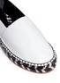 Detail View - Click To Enlarge - PROENZA SCHOULER - Leather espadrille slip-ons
