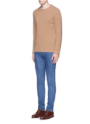 Figure View - Click To Enlarge - ISAIA - Cotton denim jeans