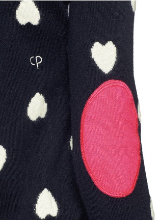 Detail View - Click To Enlarge - CHINTI & PARKER - Heart intarsia cashmere sweater