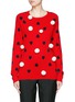 Main View - Click To Enlarge - CHINTI & PARKER - Pompom heart intarsia cashmere sweater