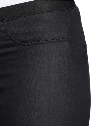 Detail View - Click To Enlarge - HELMUT LANG - Cotton jeggings