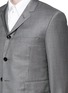 Detail View - Click To Enlarge - THOM BROWNE  - Slim fit wool suit