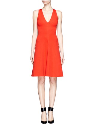 Main View - Click To Enlarge - STELLA MCCARTNEY - Jersey flare dress