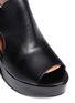 Detail View - Click To Enlarge - CLERGERIE - Cutout platform wedge sandals