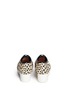 Back View - Click To Enlarge - CLERGERIE - Woven raffia Oxford shoes