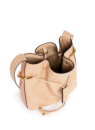 Detail View - Click To Enlarge - CHLOÉ - 'Emma' small leather drawstring bucket bag