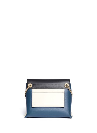 Back View - Click To Enlarge - CHLOÉ - 'Clare' small leather shoulder bag