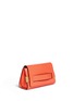 Front View - Click To Enlarge - CHLOÉ - 'Elle' leather clutch