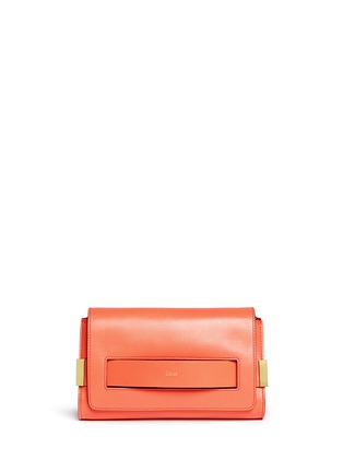 Main View - Click To Enlarge - CHLOÉ - 'Elle' leather clutch