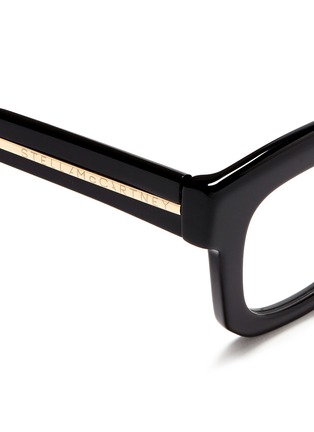 Detail View - Click To Enlarge - STELLA MCCARTNEY - Chunky frame optical glasses
