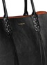 Detail View - Click To Enlarge - LANVIN - 'Shopper' lace up tassel leather tote