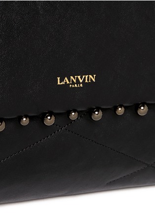 Detail View - Click To Enlarge - LANVIN - 'Sugar Pearl' medium quilted leather bag