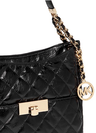 Detail View - Click To Enlarge - MICHAEL KORS - 'Susannah' medium quilted leather tote 