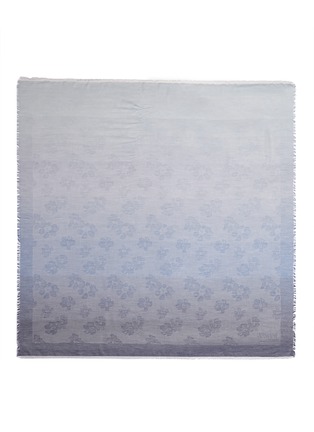 Main View - Click To Enlarge - ARMANI COLLEZIONI - Floral jacquard ombré scarf