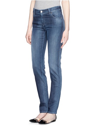 Front View - Click To Enlarge - ARMANI COLLEZIONI - Straight leg jeans
