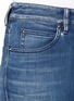 Detail View - Click To Enlarge - ARMANI COLLEZIONI - High waist stretch jeans