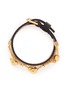 Main View - Click To Enlarge - ALEXANDER MCQUEEN - Skull chain double wrap leather bracelet