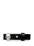 Main View - Click To Enlarge - ALEXANDER MCQUEEN - Skull nappa leather bracelet