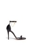 Main View - Click To Enlarge - ALEXANDER MCQUEEN - Skull charm chain leather sandals