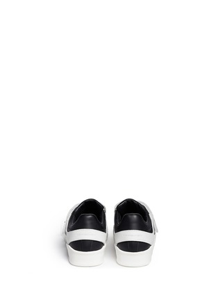 Back View - Click To Enlarge - ALEXANDER MCQUEEN - Contrast strap sneakers