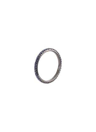 Figure View - Click To Enlarge - LC COLLECTION JEWELLERY - Sapphire 18k gold eternity ring