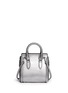 Back View - Click To Enlarge - ALEXANDER MCQUEEN - 'Heroine' mini leather satchel