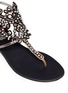 Detail View - Click To Enlarge - RENÉ CAOVILLA - Pearl and bead strap sandals