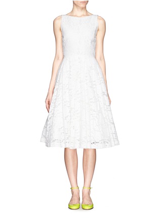 Main View - Click To Enlarge - ALICE & OLIVIA - Zack lace flare dress