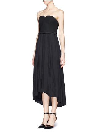 Figure View - Click To Enlarge - ELIZABETH AND JAMES - Jill high-low strapless dress