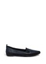Main View - Click To Enlarge - PROENZA SCHOULER - Snakeskin effect leather slip-ons