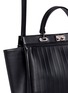 Detail View - Click To Enlarge - RODO - Basketweave effect leather tote