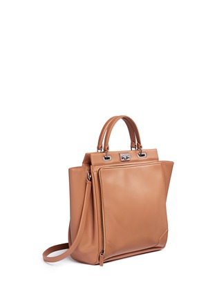 Detail View - Click To Enlarge - RODO - Leather trapeze tote