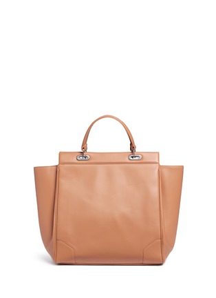 Detail View - Click To Enlarge - RODO - Leather trapeze tote