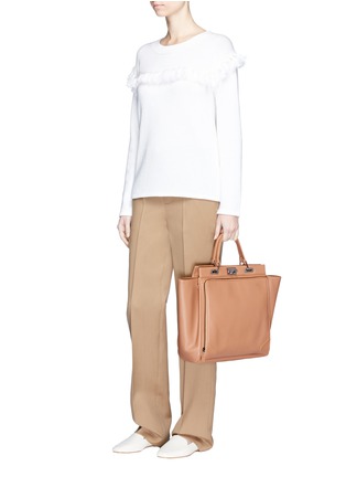 Figure View - Click To Enlarge - RODO - Leather trapeze tote