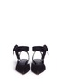 Front View - Click To Enlarge - STUART WEITZMAN - 'Supersonic' wraparound ankle tie flats