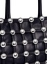  - ALEXANDER WANG - Dome stud caged leather shopper tote