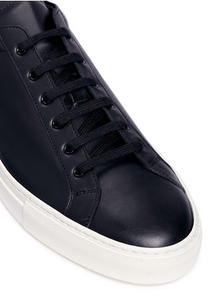 Detail View - Click To Enlarge - COMMON PROJECTS - 'Achilles Retro' leather sneakers