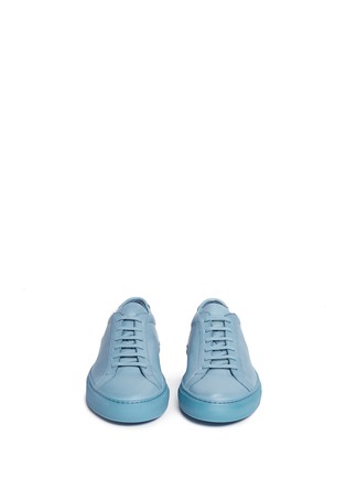 Front View - Click To Enlarge - COMMON PROJECTS - Original Achilles' leather sneakers