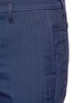 Detail View - Click To Enlarge - SACAI - Hickory stripe slim fit padded pants