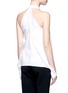Back View - Click To Enlarge - DION LEE - Sleeve release cotton poplin shirt